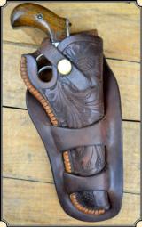 Holster Right-handed H. H. Heiser Model #713 Double Loop Holster Made for VL&A Chicago - 1 of 10