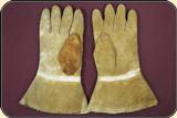 Buckskin brain tanned Gauntlet Gloves - 4 of 15