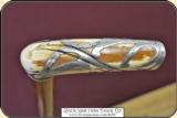 Ivory and silver art nouveau cane - 5 of 11