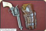 Classic Herman H. Heiser holster for a 4 3/4 or 5 1/2 inch Colt SAA - 4 of 11