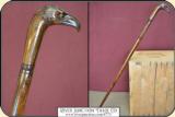 EAGLE HEAD Folk Art Cane - 3 of 11