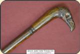 EAGLE HEAD Folk Art Cane - 9 of 11