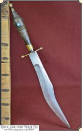 Scorpion Blade Antique Mexican Knife - 1 of 11