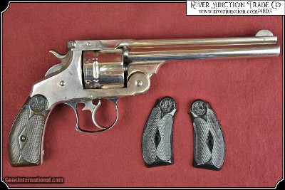 Hard rubber grips for S&W New Model No. 3, .44 CAL. DOUBLE ACTION - Image 3 of 6