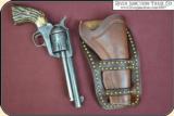 Cheyenne Holster with antiqued brass spots for 4 3/4 - 5 1/2 inch barrel - 3 of 8