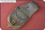 Vintage Leather Saddlebags saddlepockets - 4 of 16