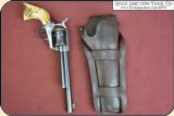 Classic Herman H. Heiser holster for a 7 1/2 inch Colt SAA - 4 of 8