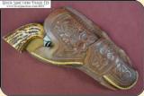 Hand tooled Vintage Montana Holster - 2 of 13