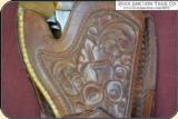 Hand tooled Vintage Montana Holster - 6 of 13