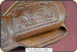 Hand tooled Vintage Montana Holster - 10 of 13