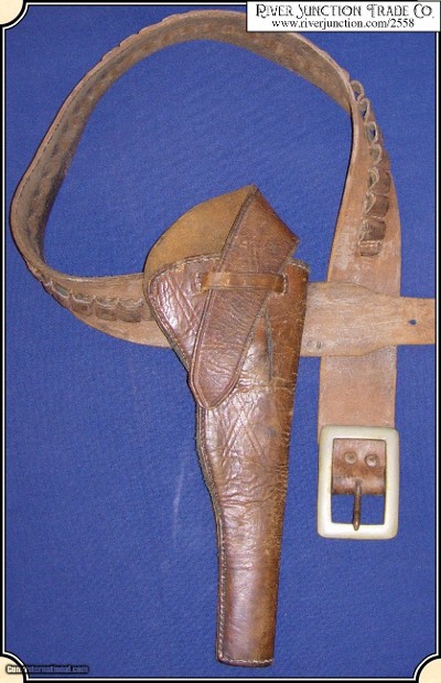 Half Flap Holster Copied from the original in River Junction Collection - Image 4 of 5