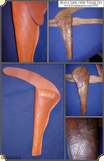Half Flap Holster Copied from the original in River Junction Collection - Image 3 of 5