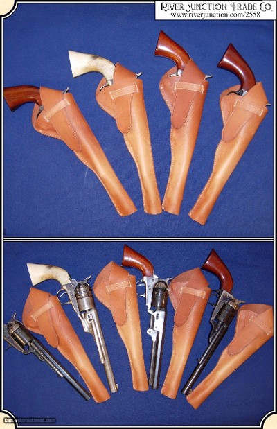 Half Flap Holster Copied from the original in River Junction Collection - Image 2 of 5