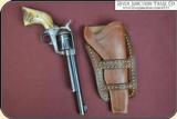 Cheyenne Holster with antiqued brass spots 7-1/2 inch. - 3 of 8