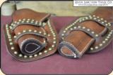 Cheyenne Holster with antiqued brass spots 7-1/2 inch. - 5 of 8
