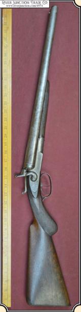 Remington Model 1889 SxS Hammer shotgun in 12 gauge. Street Howitzer - 1 of 24