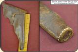 Miscellaneous Old west used gun leather - 4 of 12