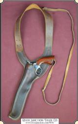 Western Shoulder holster for 1851/61 Colt or repo revolvers - 1 of 6