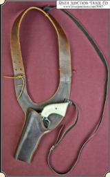 Shoulder holster for 1849, or pocket Navy Colt, revolvers with 4 inch barrel - 1 of 8