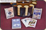 Large, gambling hall poker chip rack. - 7 of 13