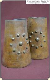 Antique cowboy roping cuffs - 1 of 10