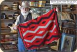 Teec Nos Pos Navajo saddle blanket - 2 of 15