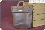 Antique Express & Postal Service Registered pouch with original lock. - 2 of 17