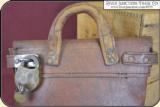 Antique Express & Postal Service Registered pouch with original lock. - 5 of 17