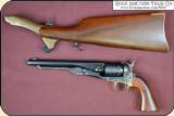 AS NEW 1860 Army with shoulder stock - 8 of 20