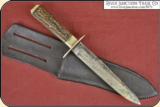 Antique Gambler's Stag Handled (I*XL) Knife - 3 of 11