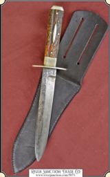 Antique Gambler's Stag Handled (I*XL) Knife - 1 of 11