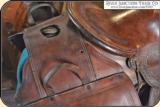 Antique Old West Doctor Leather Saddlebags - 10 of 16