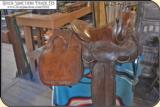 Antique Old West Doctor Leather Saddlebags - 9 of 16