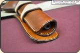 Custom made right-handed cross draw holster and belt - 9 of 10
