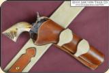 Custom made right-handed cross draw holster and belt - 3 of 10