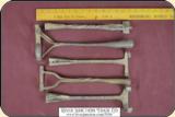 5 Original Old West Branding irons - 4 of 5