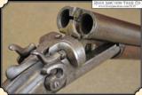 Jannsen Sons & Co. Model 1889 SxS Hammer shotgun 10 gauge - 12 of 15
