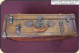 Vintage Big Leather Suitcase or Luggage - 4 of 11