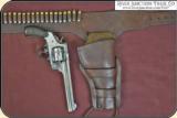 Rare Herman H. Heiser Double gun holster rig for a pair of 5 1/2" or 4 3/4" inch Colt SAA RJT#5147 - 7 of 14