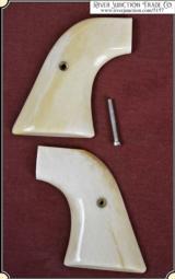 "Ivory" Natural Bone grips OLD Model Ruger Vaquero
RJT#5157 - 1 of 5
