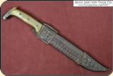 Artistically handcrafted 1870 Mexican knife - 2 of 16
