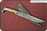 Artistically handcrafted 1870 Mexican knife - 3 of 16