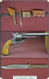 Confederate officers belt rig and weapons - 1 of 21