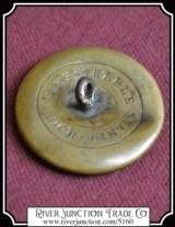 Antique Victorian Brass Hunting Sports Button: by "Treble Stand'd Extra Rich" England ca. 1850 - 5 of 6