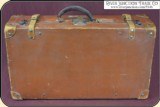 Vintage Big Leather Suitcase or Luggage - 7 of 11