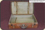 Vintage Big Leather Suitcase or Luggage - 3 of 11