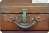 Vintage Big Leather Suitcase or Luggage - 10 of 11