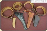 Miscellaneous Old west used gun leather - 2 of 3