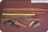 Miscellaneous Old west used gun leather - 3 of 3