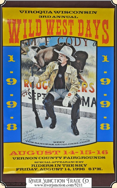 Viroqua Wild West Show 1998 Print 16 x 24